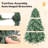 Unlit Blue Spruce Artificial Christmas Tree-1257660006