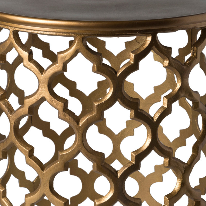 Schick End Table, Tan