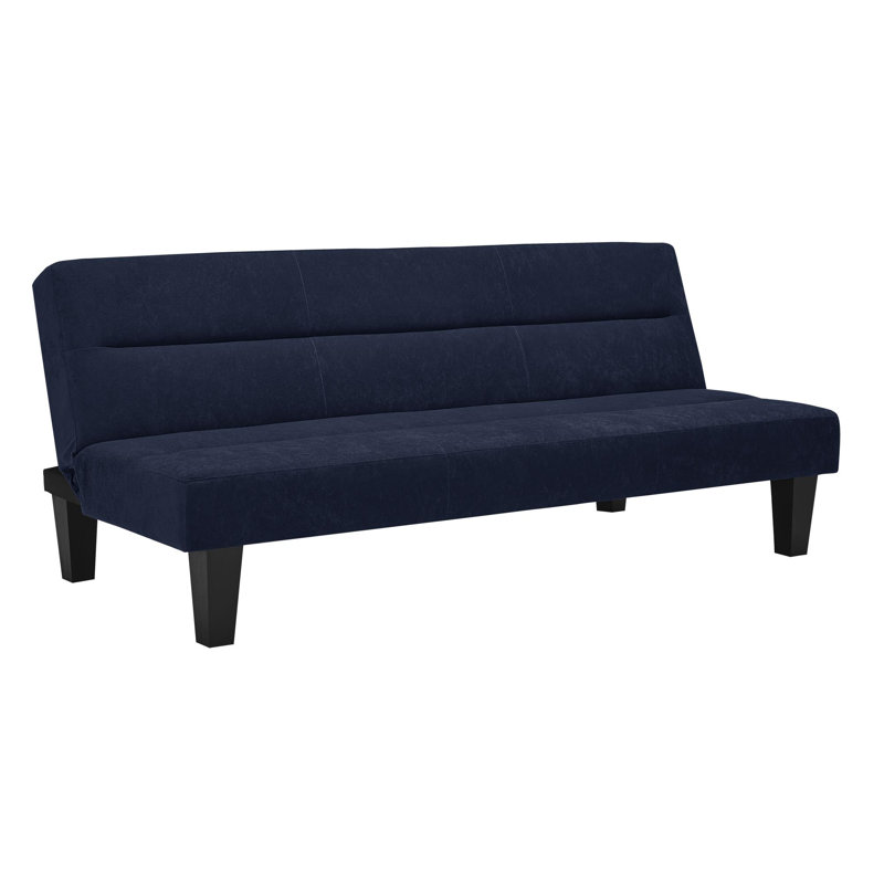 Adrijus Velvet Clic Clac Sofa, Blue