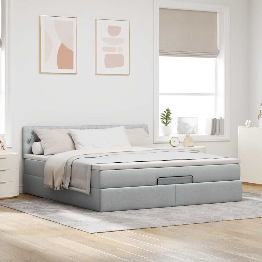 Vidaxl Ottoman-Bett mit Matratze