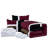 7-Piece Patchwork Bed in a Bag Comforter Set with Sheets-896275665-901019509