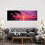Coucher de soleil sur l'océan, impression d'art mural encadré-787246155-787246164-787246166