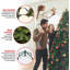 Arbre de Noël artificiel éclairé - support inclus-1869881297