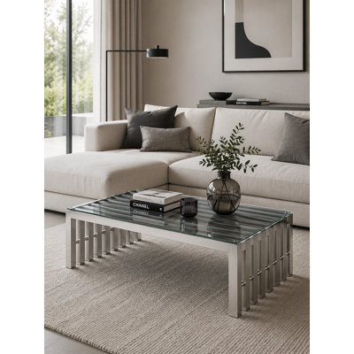 Table basse à traineau