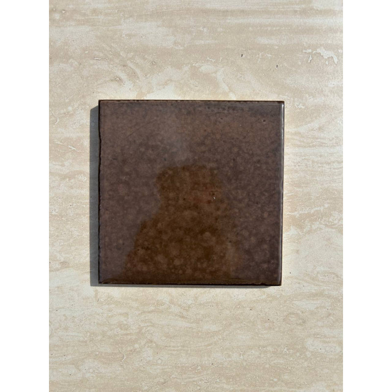 Carreau de céramique espresso 4 x 4, Brown