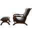 Fauteuil et repose-pieds Korey-977099637