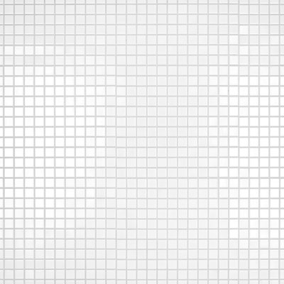 Carreau de mosaïque en porcelaine carré blanc mat 10-3 / 4 "x 11-3 / 4" Metro 1 "