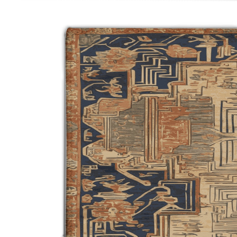 Tapis intérieur et extérieur ArtDeco, Rectangulaire 2 pi x 3 pi