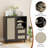 Rattan Buffet Cabinet Sideboard With Adjustable Shelf And Drawers For Living Room, Kitchen, Or Entryway | Gift Idea-446461572