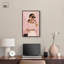 Simple toile d'aspect rose par Art Remedy-112571624-112571626-113421938