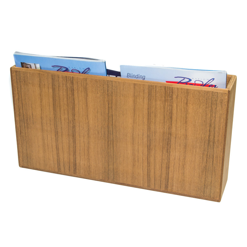 Porte-revues double en teck