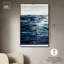 «Ocean View Blue Decor», reproduction d'art sur toile par Art Remedy-119995532-119995533