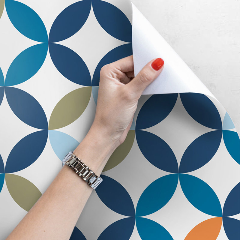 Belfield 2.5m x 2.5m Matte Peel and Stick Mural, 250 x 104cm