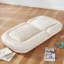 Canapé-lit pliant réglable à 5 positions, chaise longue moelleuse pour jouer, méditer et se détendre