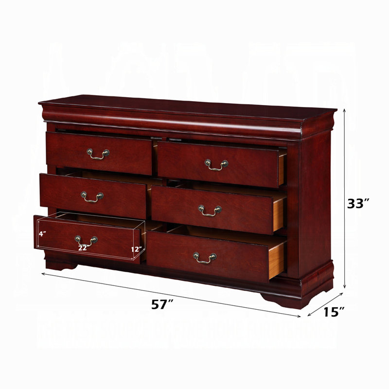 Commode Louis Philippe, Brun