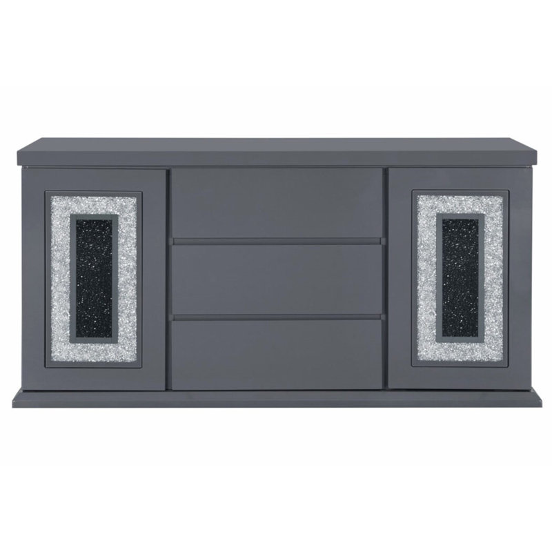 Buffet gris foncé ARIYA, Gris foncé
