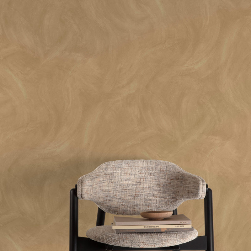Textured Vibes Collection Authentic Plaster Wallpaper Roll, Silver