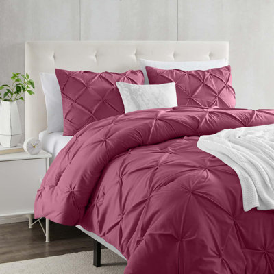 Ameha Microfiber Duvet Cover Set with Pillowcases