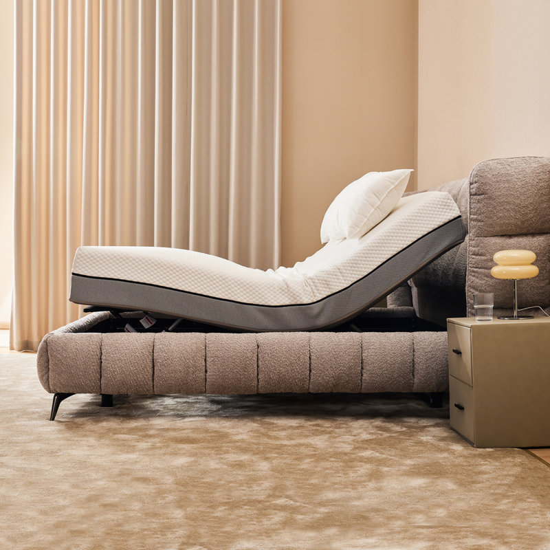 Queen Adjustable Bed Base Frame with Wireless Remote and Zero Gravity