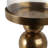 Modern Metal and Glass Pillar Candle Holder with Decorative Iron Base-1806618533