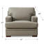 Chaise en cuir Waldwick