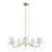 5-Light Chandelier with Fabric Shades-957192710-971831248