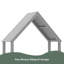 Lit maison, lit double avec porte et garde-corps pleine longueur, conception multifonctionnelle-52685205-52685206