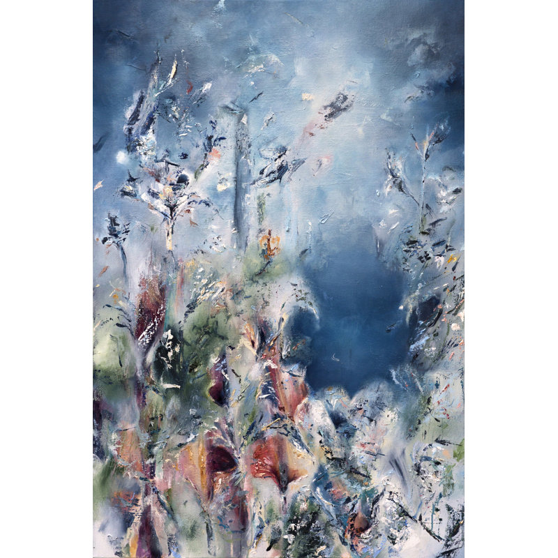 Morning Bloom Print by Samantha Kaplan, 21.25" H x 17.25" W x 0.875" D