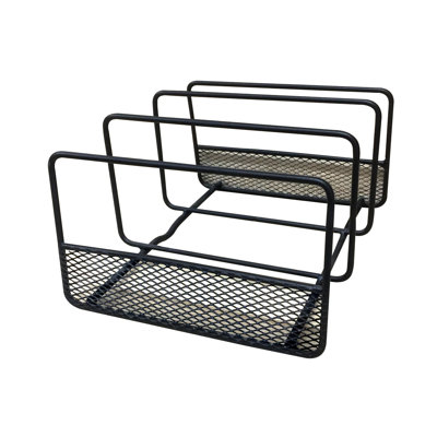 Support de cuisine en grillage et en fil de cuisine | Support en métal pour couvercles de casseroles et de casseroles | Bronze huilé