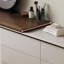 Coiffeuse avec miroir lumineux, 6 tiroirs