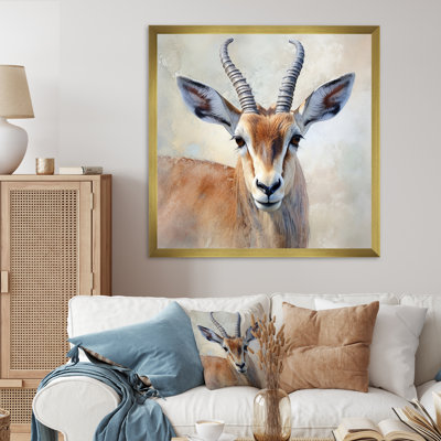 «Graceful Antelope VI» sur toile