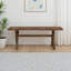 Annette 47-inch Solid Wood Dining Bench Knotty Nutmeg