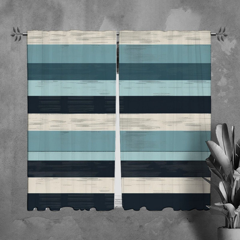 Hoffstetter Room Darkening Curtain Pair, 40" W x 61" L