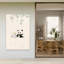 Mignon panda bambou pacifique serein, paisible, bambou, oiseau, panda, forêt, art mural-129090104