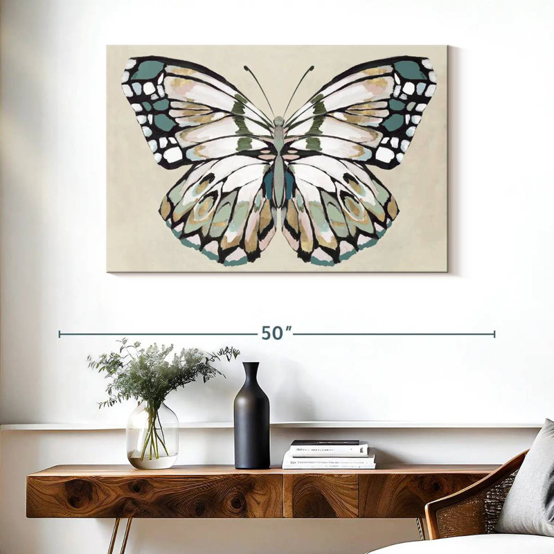 Baiser papillon Brampt II, H 26 po x l 39 po