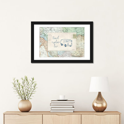 «Travel Posts II», impression sur toile
