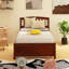 Base de lit simple avec lit gigogne en bois-108813631