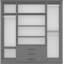 Bolish Manufactured Wood Wardrobe