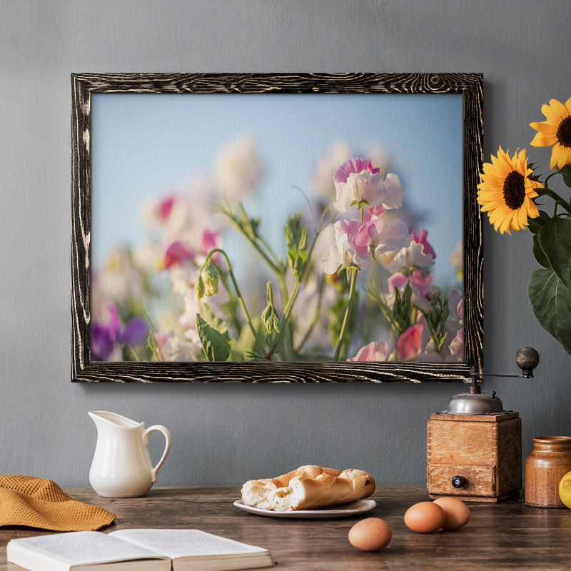 «Spring Petals», reproduction sur toile, H 14 po x l 20 po, Noir
