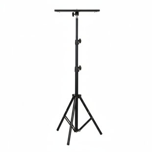 Versatile Projector Stand With Tray – Mobile Laptop Holder, Collapsible Tripod For Table & Floor Use, Durable Iron Construction, Compact & Easy To Store, Three-legged Base