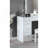 Contemporary Style 1Pc Vanity Set  Mirror LED Lights Storage Drawers Wooden Glides Stool Included Bedroom Furniture