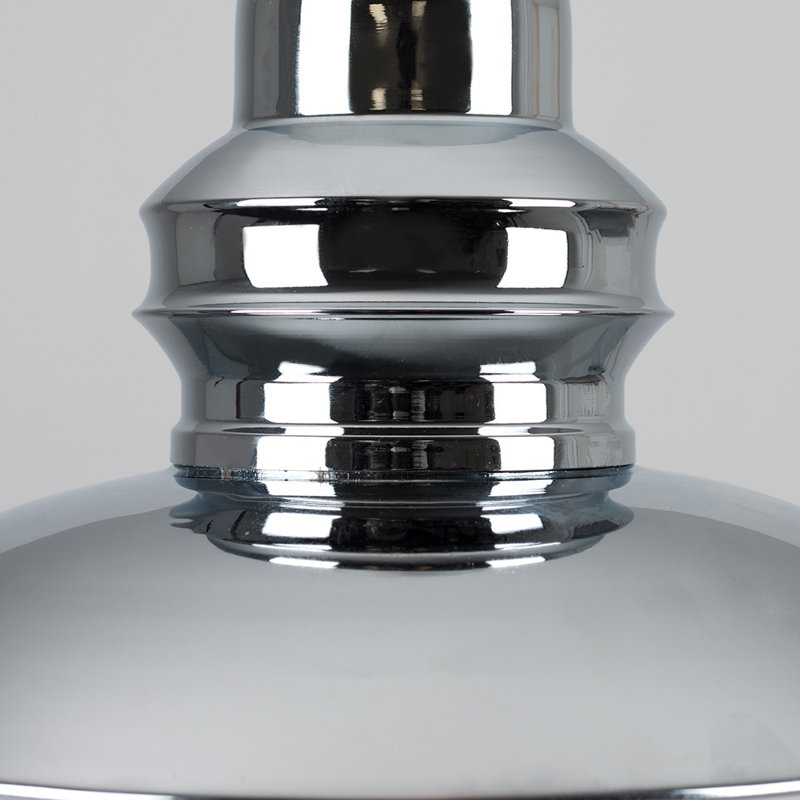 Penglai 26.5cm H Metal Novelty Pendant Shade ( Spider ), Chrome