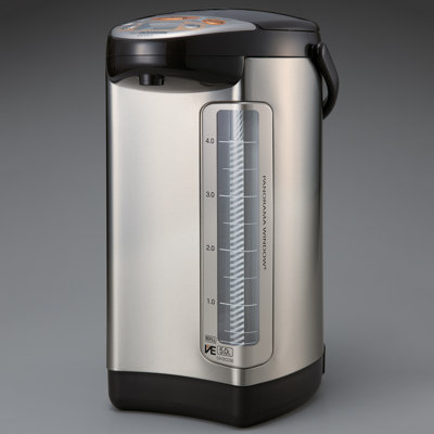 Zojirushi VE Hybrid 169oz Stainless/Dark Brown Water Boiler & Warmer