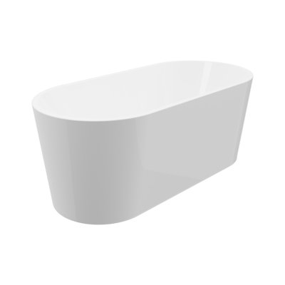 68'' x 32.25'' Freestanding Soaking Acrylic Bathtub