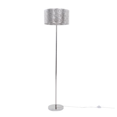 Eucptus 150cm Silver Traditional Floor Lamp