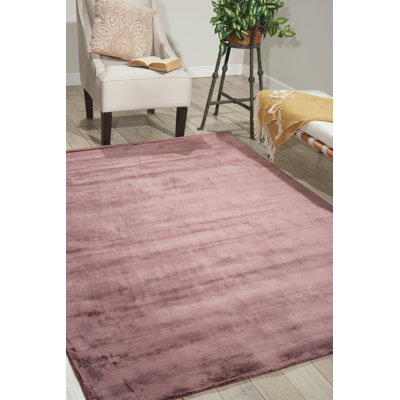 Lunar Solid Colour Hand Woven Area Rug