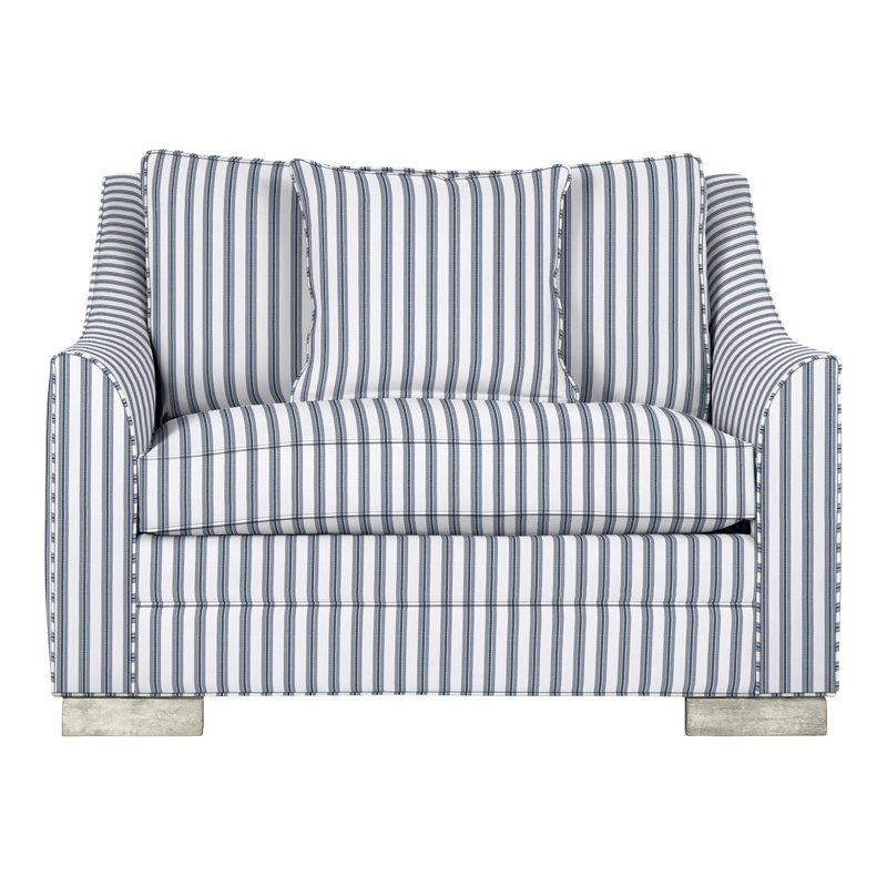 Nicholas Chair And A Half, Wrenn, Perigold Excel Denim