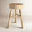 Fadra 16" H Solid Wood Live Edge Accent Stool-1433464917