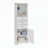 Versatile Tall Storage Cabinet with Multiple Compartments for Various Rooms-1344438301