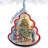 4'' Glass Hanging Figurine Ornament